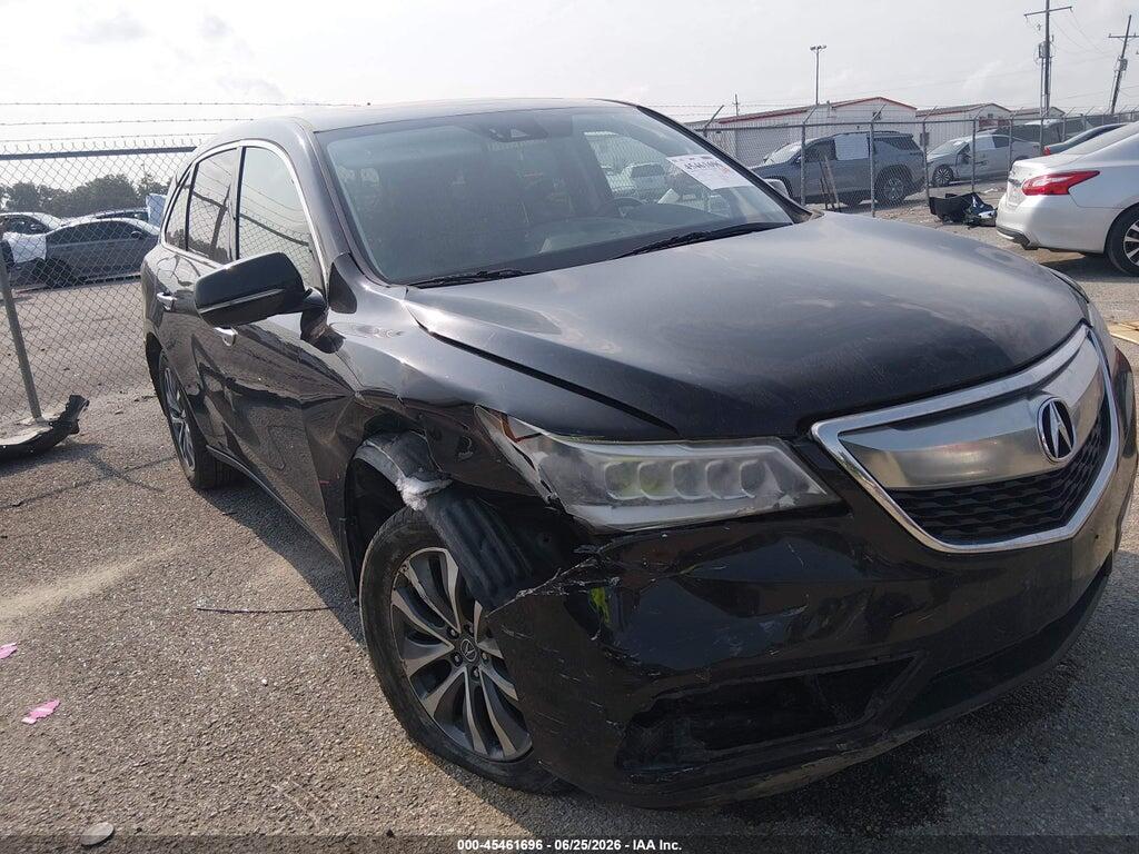 5FRYD4H41GB031094 2016 ACURA MDX photo no. 1