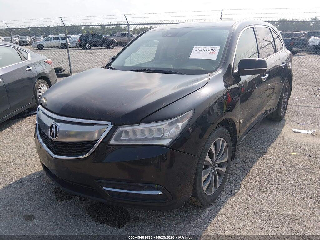 5FRYD4H41GB031094 2016 ACURA MDX photo no. 2