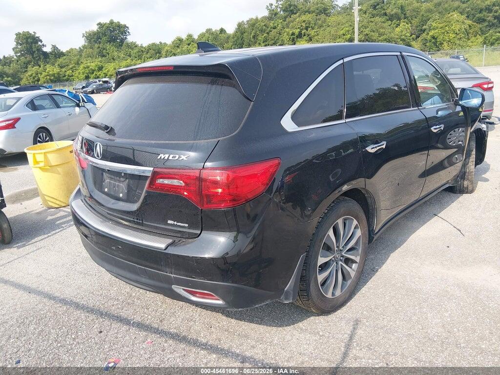5FRYD4H41GB031094 2016 ACURA MDX photo no. 4