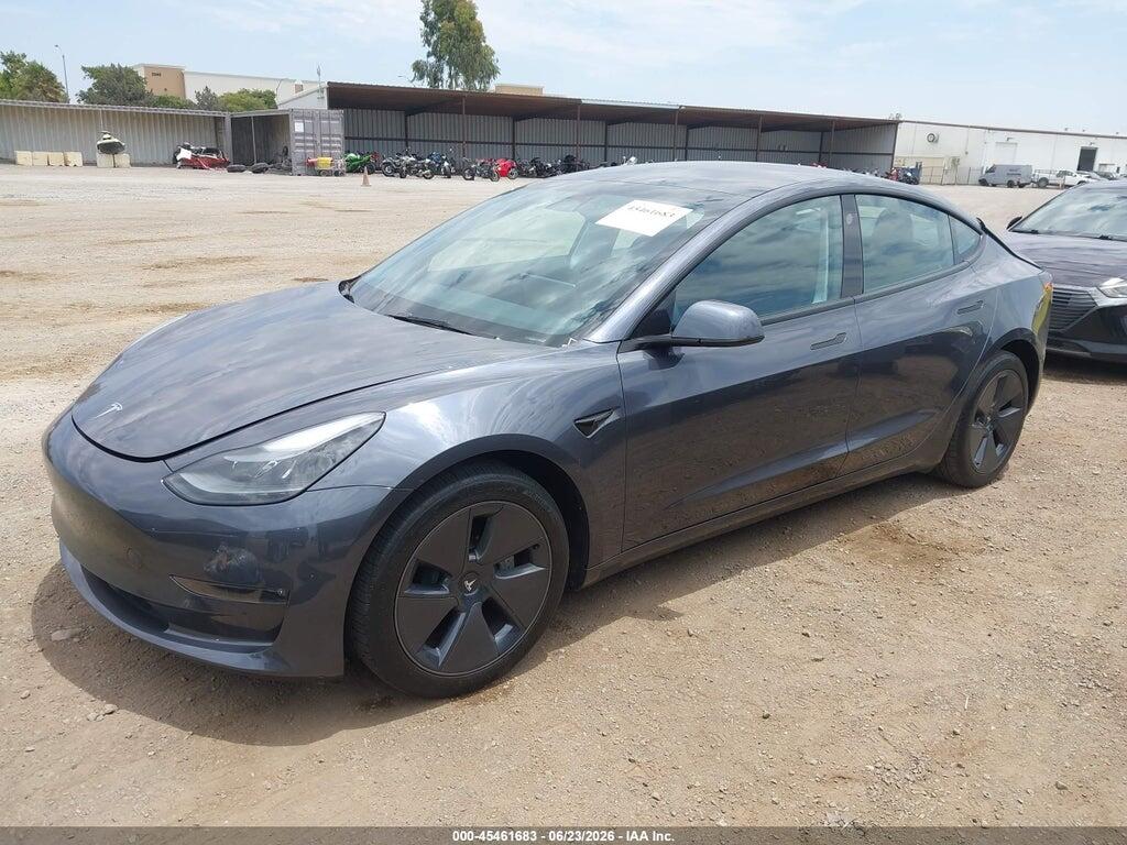 5YJ3E1EB7PF669991 2023 TESLA MODEL 3 photo no. 2