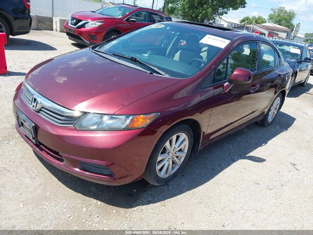 19XFB2F87CE098016 2012 HONDA CIVIC photo no. 2