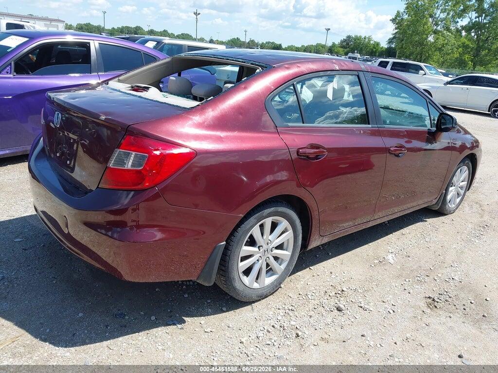 19XFB2F87CE098016 2012 HONDA CIVIC photo no. 4