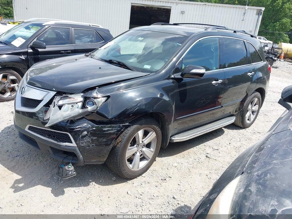 2HNYD2H36CH525236 2012 ACURA MDX photo no. 2