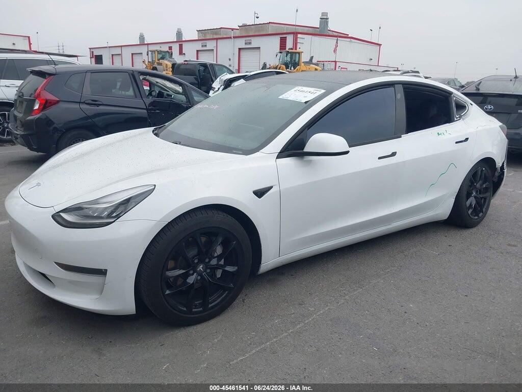 5YJ3E1EA4JF062560 2018 TESLA MODEL 3 photo no. 2