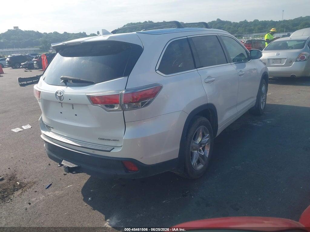5TDDKRFH1FS198073 2015 TOYOTA HIGHLANDER photo no. 4
