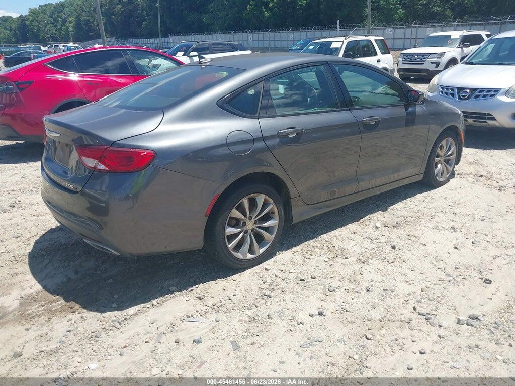 1C3CCCBB9FN529547 2015 CHRYSLER 200 photo no. 4