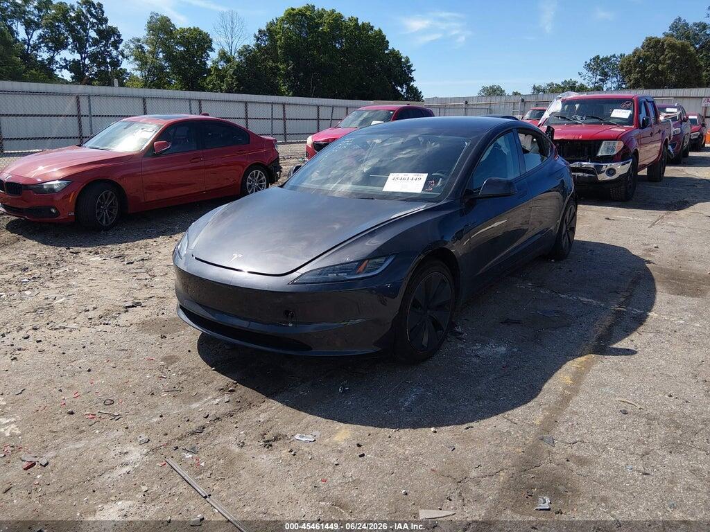 5YJ3E1EA9SF000914 2025 TESLA MODEL 3 photo no. 2