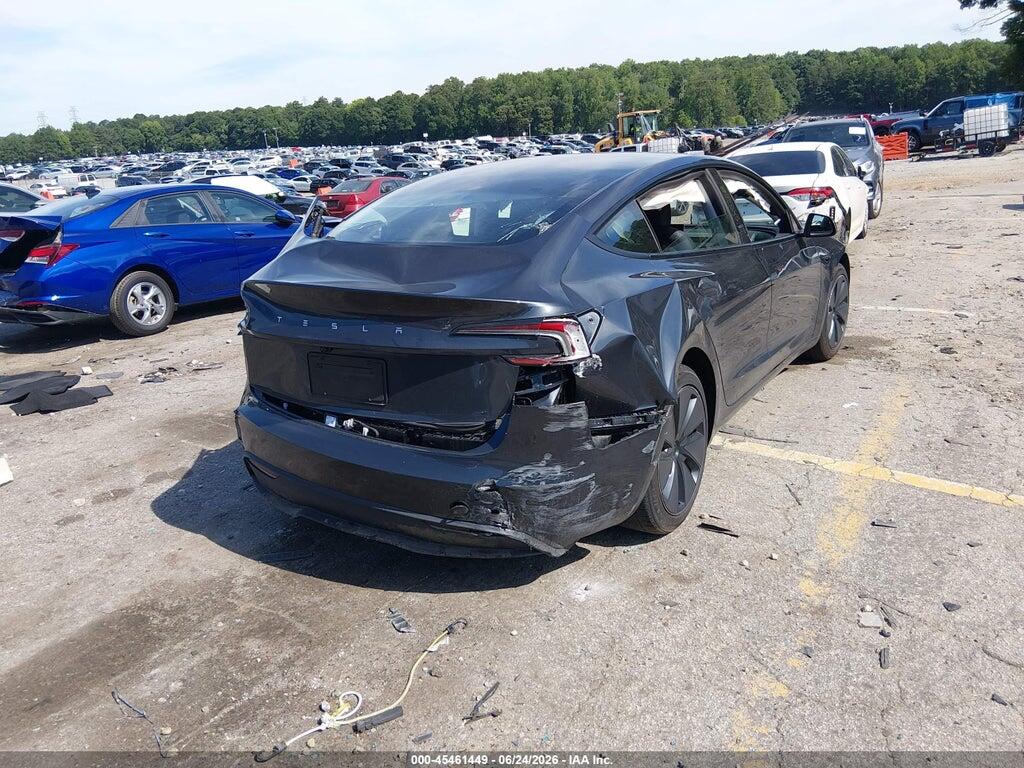 5YJ3E1EA9SF000914 2025 TESLA MODEL 3 photo no. 4