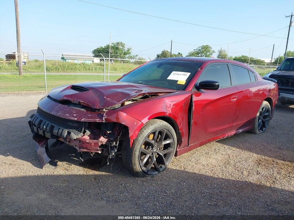 2C3CDXHG1MH518930 2021 DODGE CHARGER photo no. 2