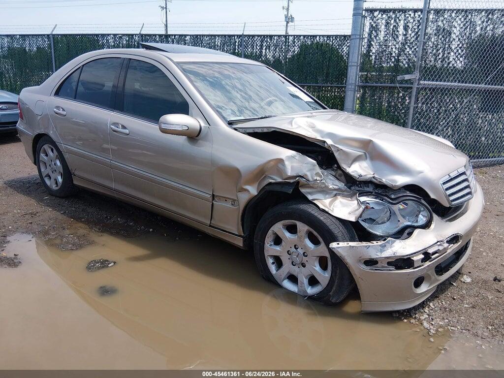 WDBRF61J75F679154 2005 MERCEDES-BENZ C 240 photo no. 1