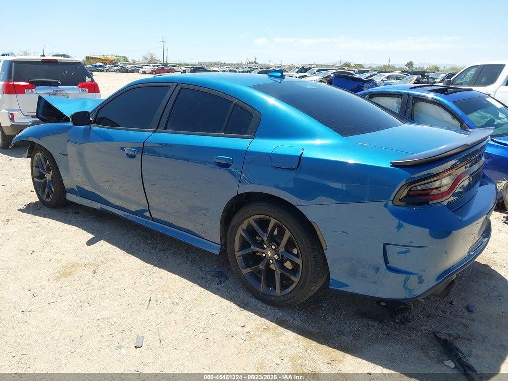 2C3CDXCT2NH264876 2022 DODGE CHARGER photo no. 3