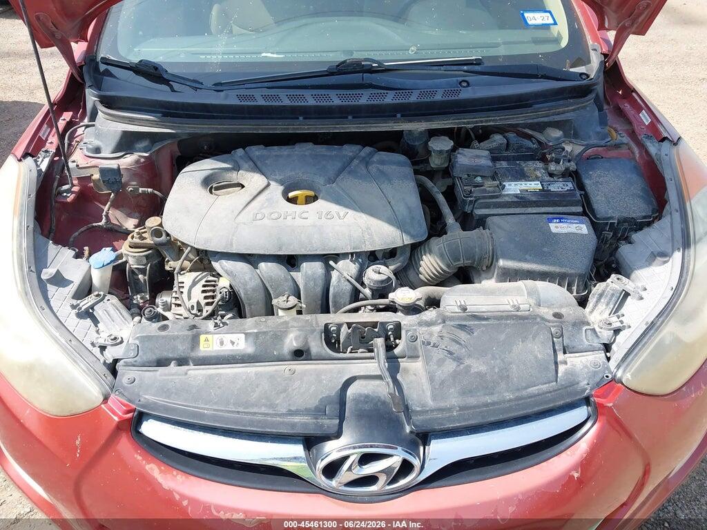 KMHDH4AE6CU444990 2012 HYUNDAI ELANTRA photo no. 10