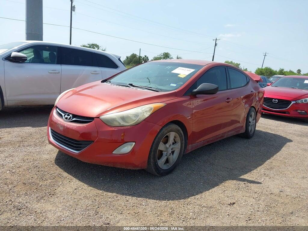 KMHDH4AE6CU444990 2012 HYUNDAI ELANTRA photo no. 2