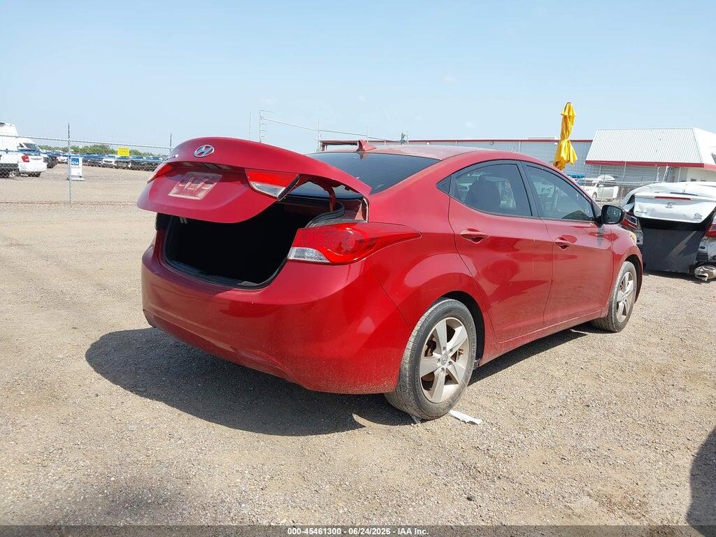 KMHDH4AE6CU444990 2012 HYUNDAI ELANTRA photo no. 4