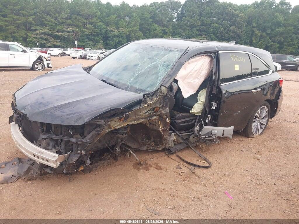 5J8YD3H50HL000732 2017 ACURA MDX photo no. 2