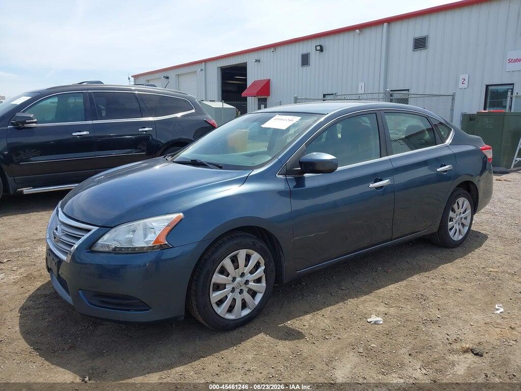 1N4AB7AP2DN900318 2013 NISSAN SENTRA photo no. 2