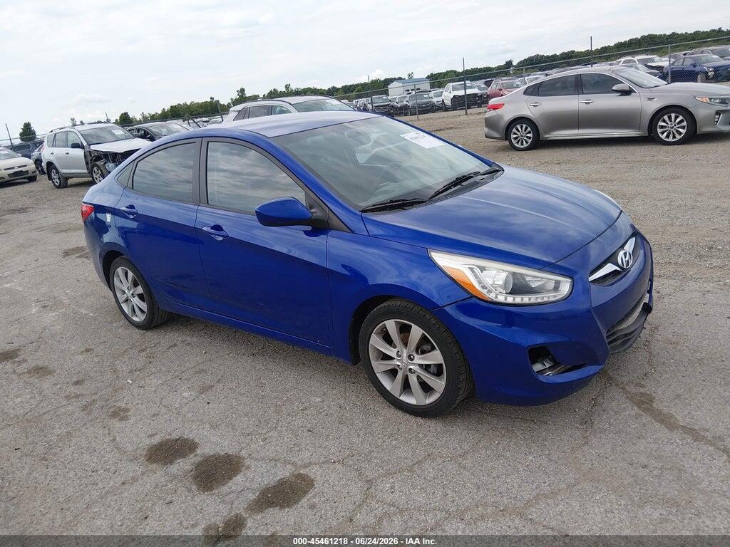 KMHCU4AE2EU601473 2014 HYUNDAI ACCENT photo no. 1