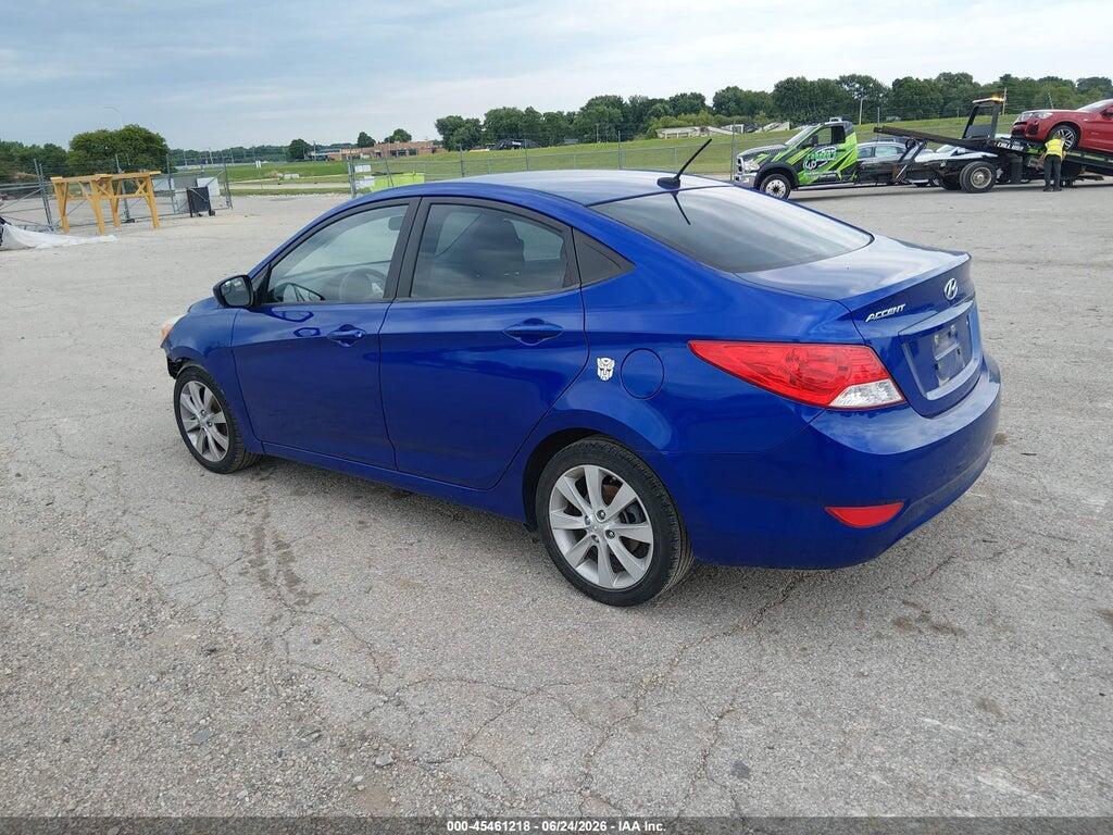 KMHCU4AE2EU601473 2014 HYUNDAI ACCENT photo no. 3