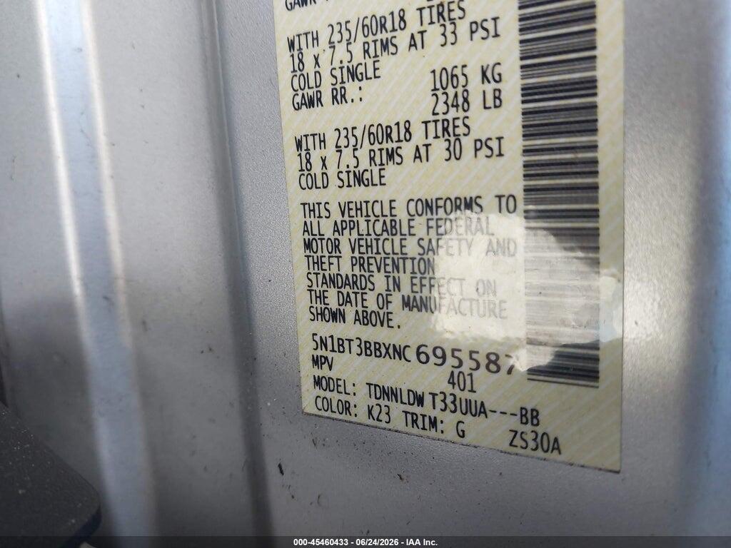 5N1BT3BBXNC695587 2022 NISSAN ROGUE photo no. 9