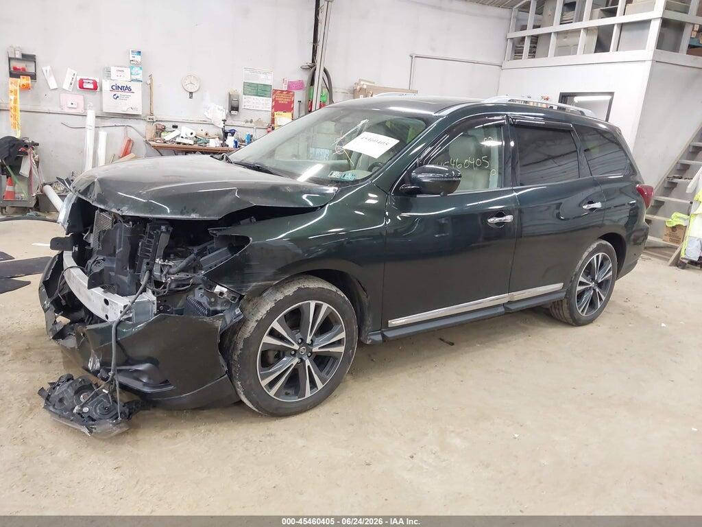 5N1DR2MM7KC606649 2019 NISSAN PATHFINDER photo no. 2
