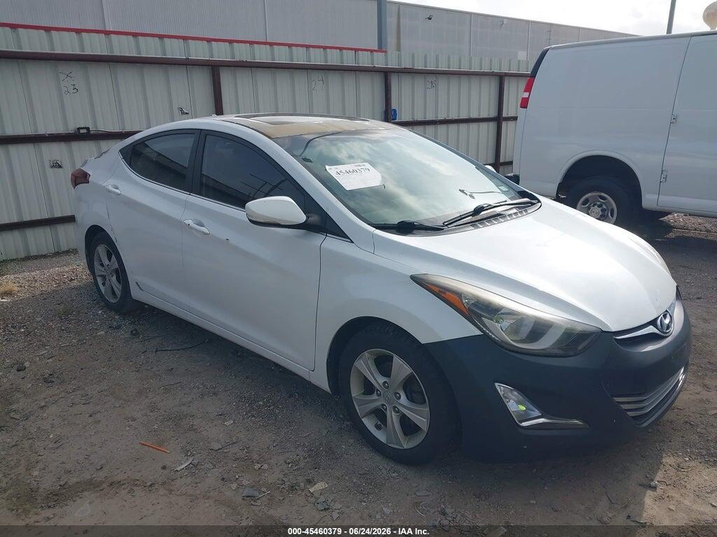 5NPDH4AE6GH784967 2016 HYUNDAI ELANTRA photo no. 1
