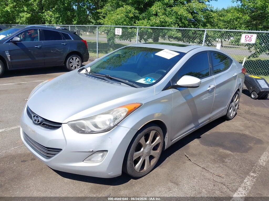 KMHDH4AE2CU240946 2012 HYUNDAI ELANTRA photo no. 2