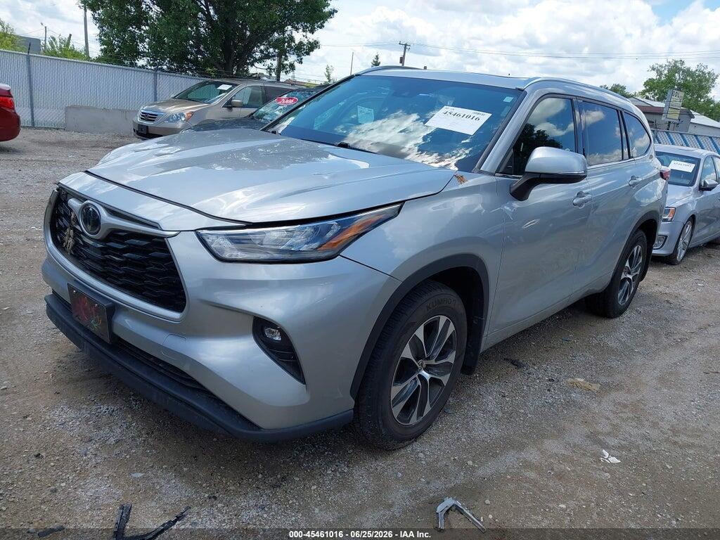 5TDGZRBH8LS502834 2020 TOYOTA HIGHLANDER photo no. 2