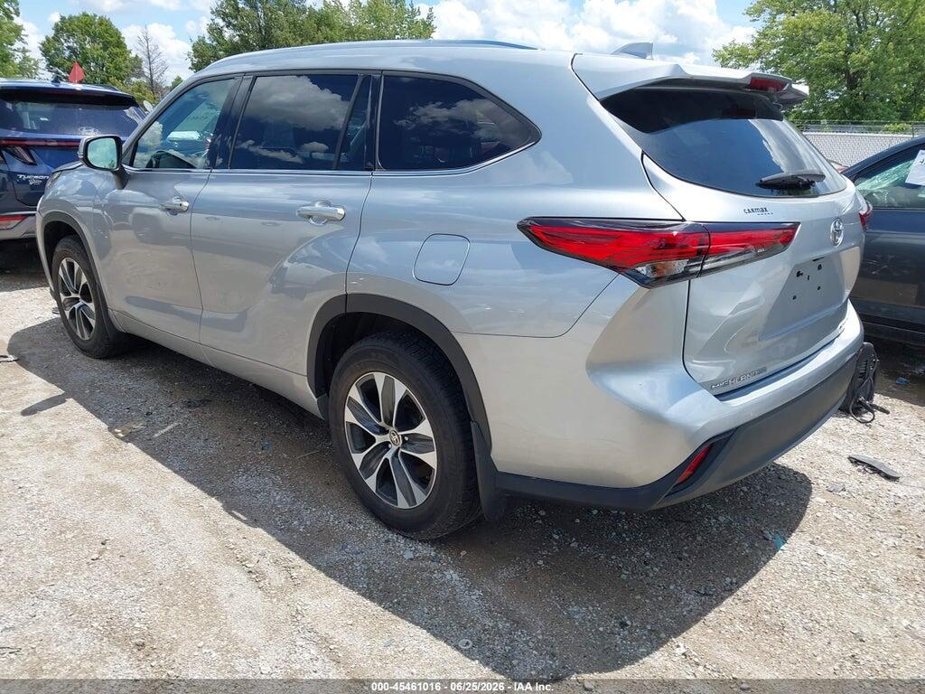 5TDGZRBH8LS502834 2020 TOYOTA HIGHLANDER photo no. 3