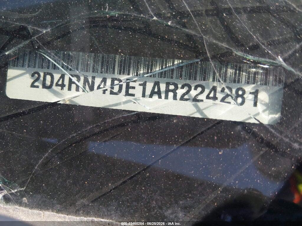 2D4RN4DE1AR224281 2010 DODGE GRAND CARAVAN photo no. 9