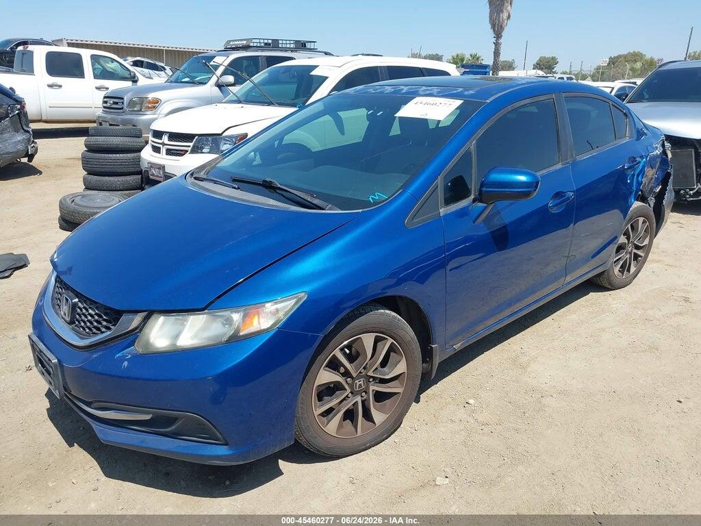 2HGFB2F84FH544603 2015 HONDA CIVIC photo no. 2