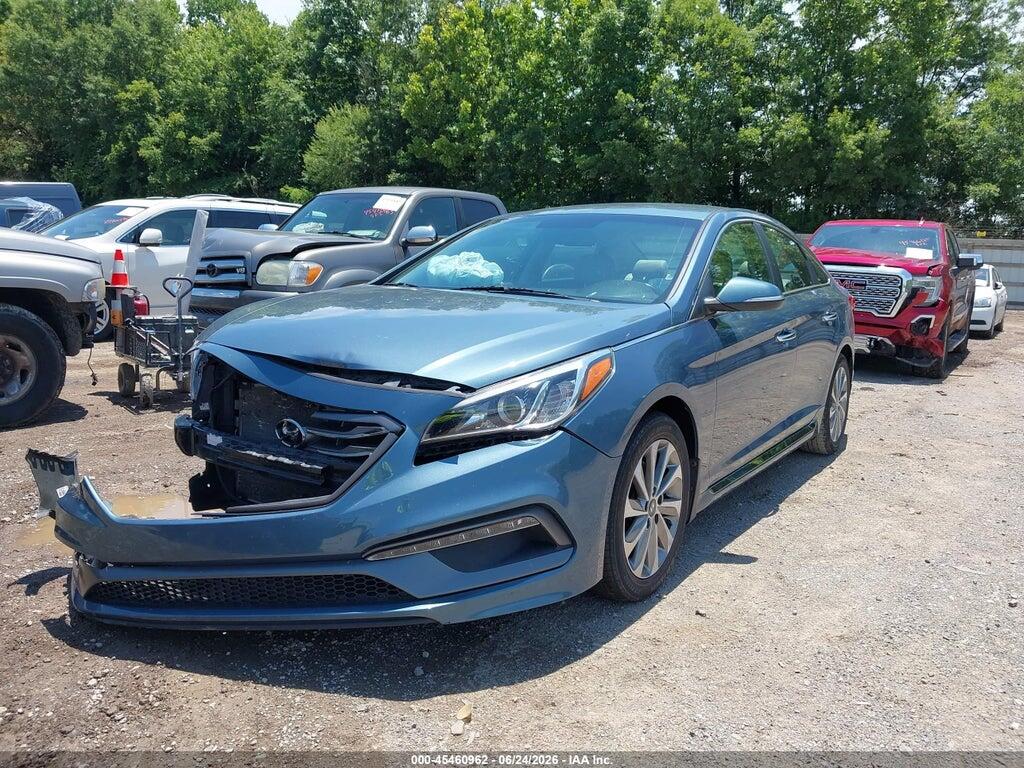 5NPE34AF6FH190891 2015 HYUNDAI SONATA photo no. 2