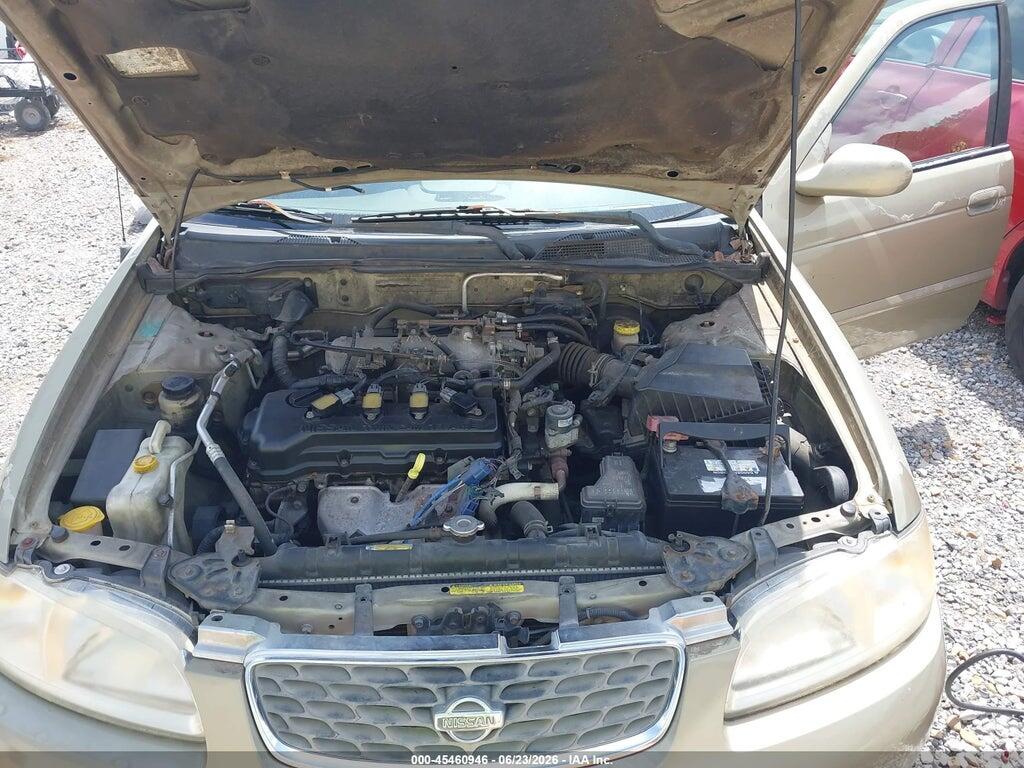 3N1CB51D02L678634 2002 NISSAN SENTRA photo no. 10