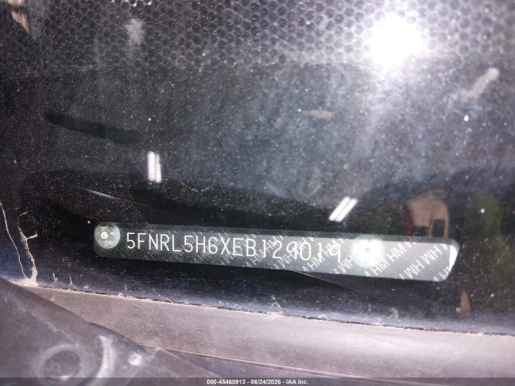 5FNRL5H6XEB129019 2014 HONDA ODYSSEY photo no. 9