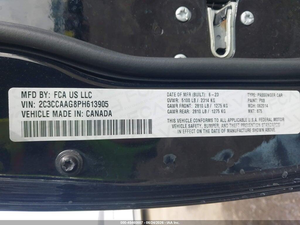 2C3CCAAG8PH613905 2023 CHRYSLER 300 photo no. 9