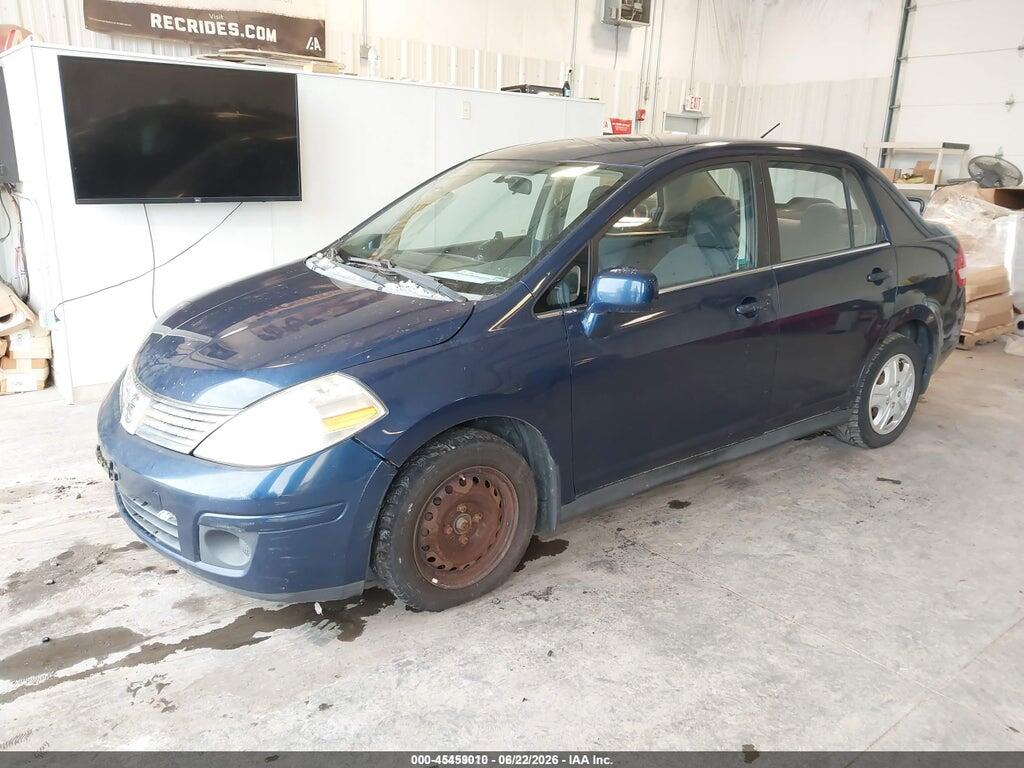 3N1BC11E58L367378 2008 NISSAN VERSA photo no. 2