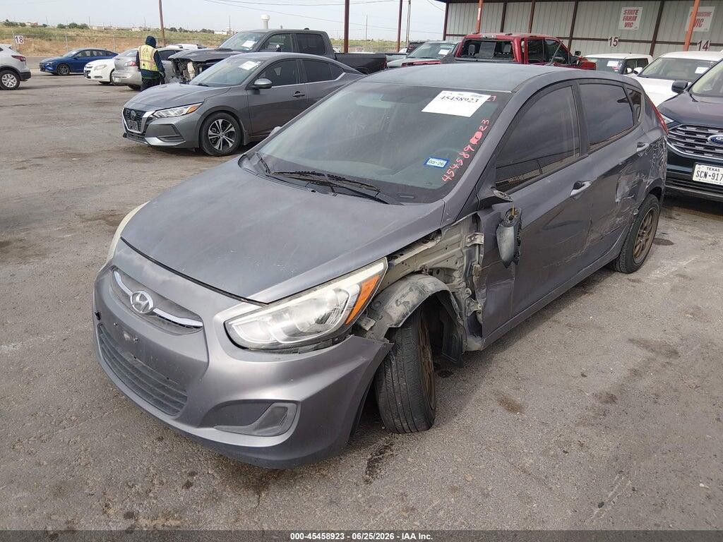 KMHCT5AE9HU301006 2017 HYUNDAI ACCENT photo no. 2