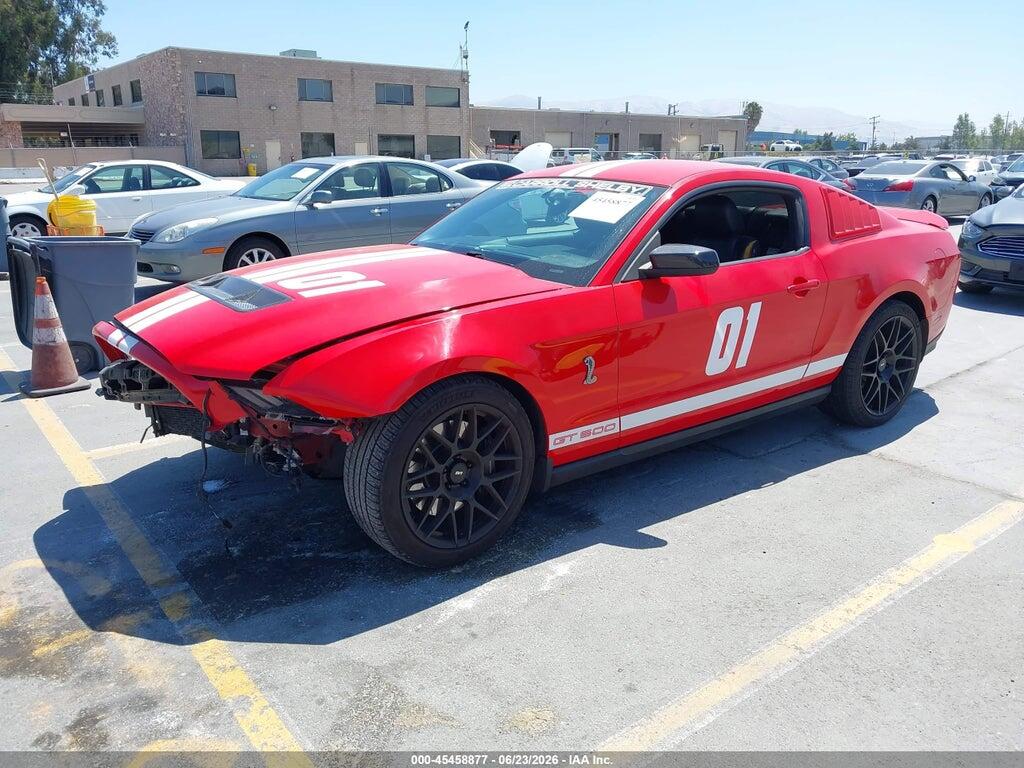 1ZVBP8JS2B5145482 2011 FORD SHELBY GT500 photo no. 2