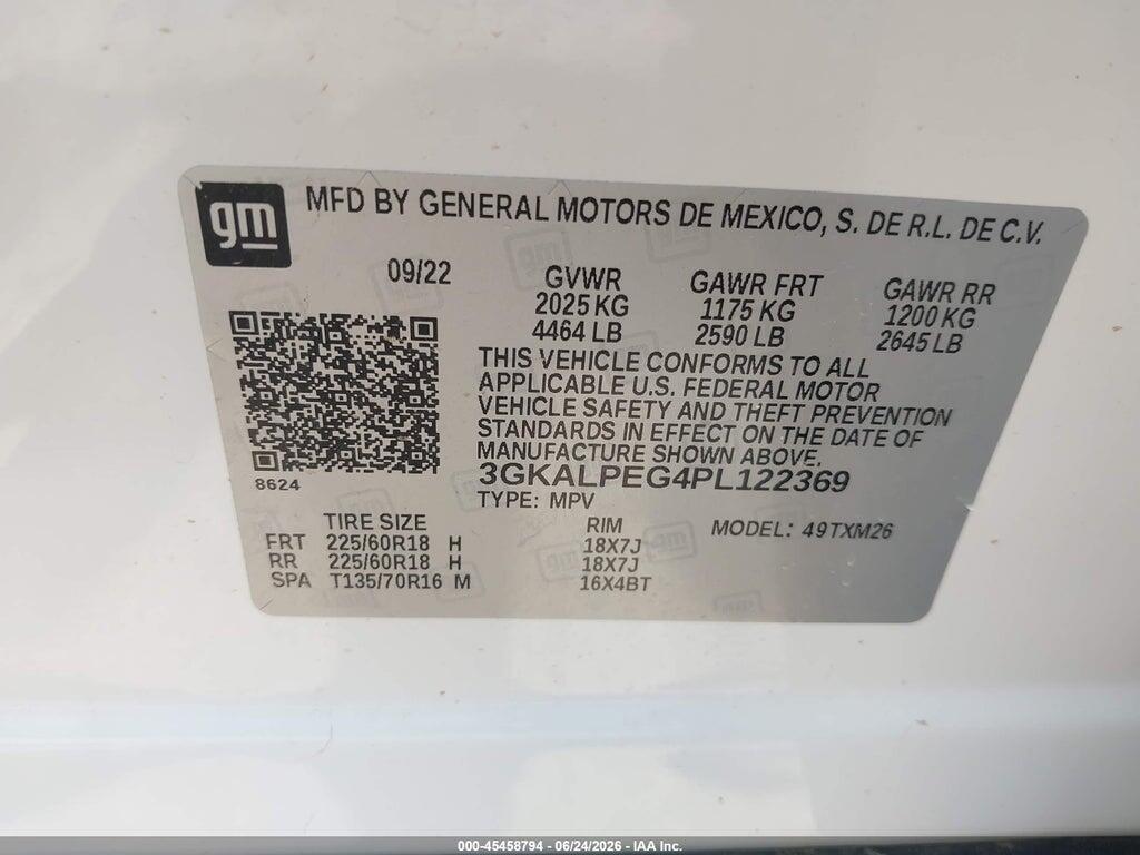 3GKALPEG4PL122369 2023 GMC TERRAIN photo no. 9
