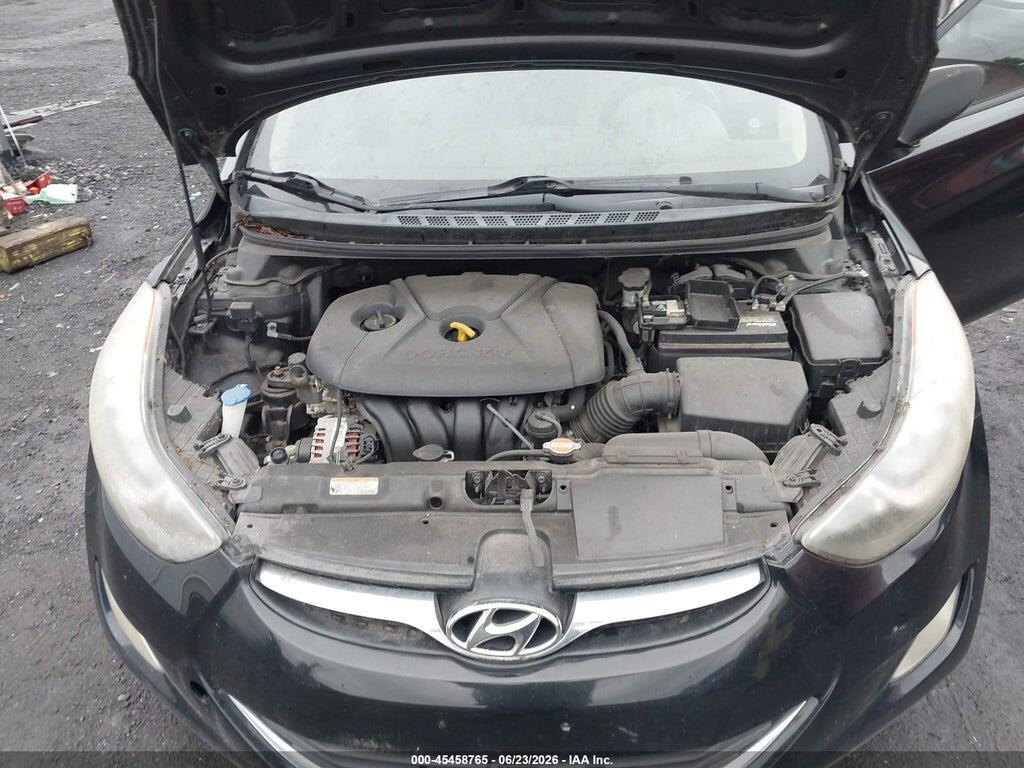 5NPDH4AE0CH092620 2012 HYUNDAI ELANTRA photo no. 10