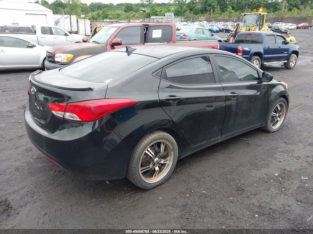 5NPDH4AE0CH092620 2012 HYUNDAI ELANTRA photo no. 4