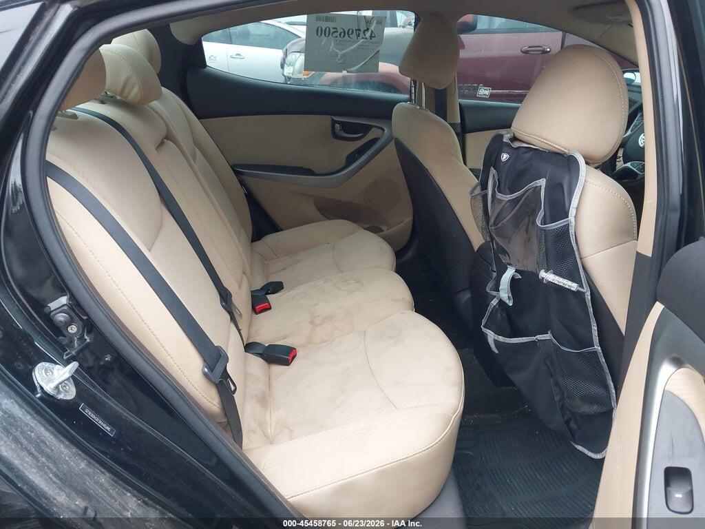 5NPDH4AE0CH092620 2012 HYUNDAI ELANTRA photo no. 8