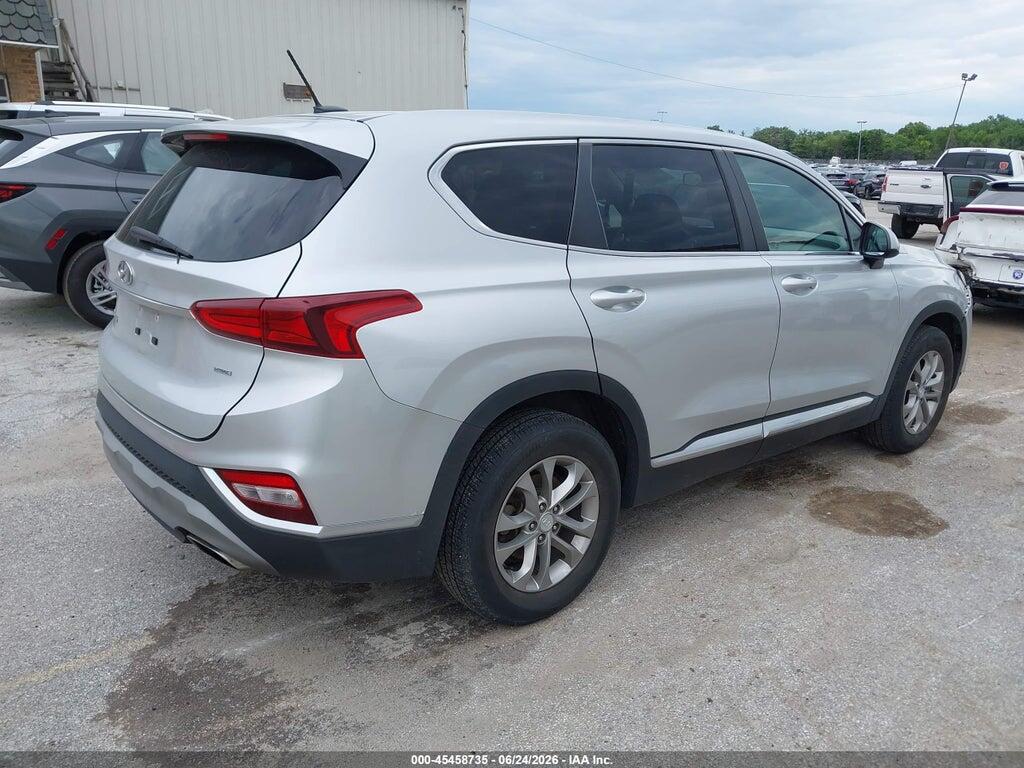 5NMS2CAD9KH136457 2019 HYUNDAI SANTA FE photo no. 4