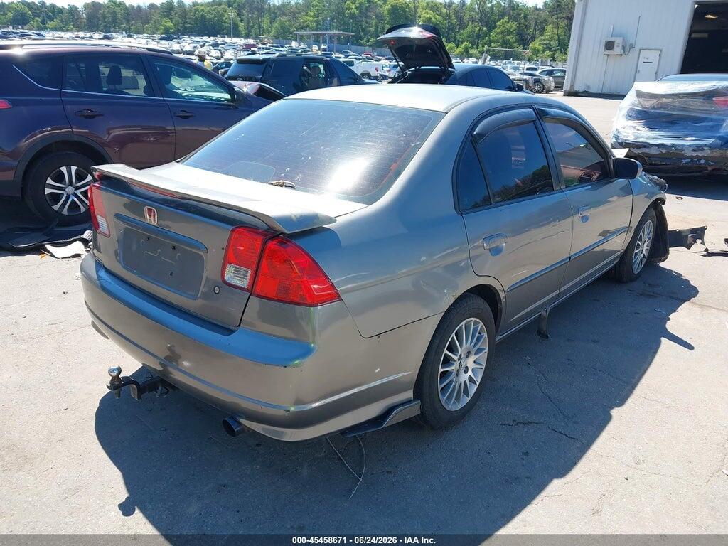 2HGES26705H587370 2005 HONDA CIVIC photo no. 4