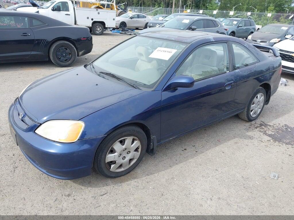 1HGEM21902L025003 2002 HONDA CIVIC photo no. 2