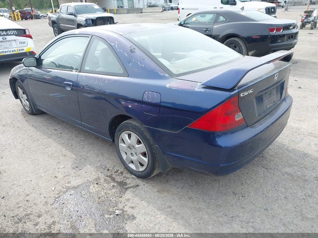 1HGEM21902L025003 2002 HONDA CIVIC photo no. 3