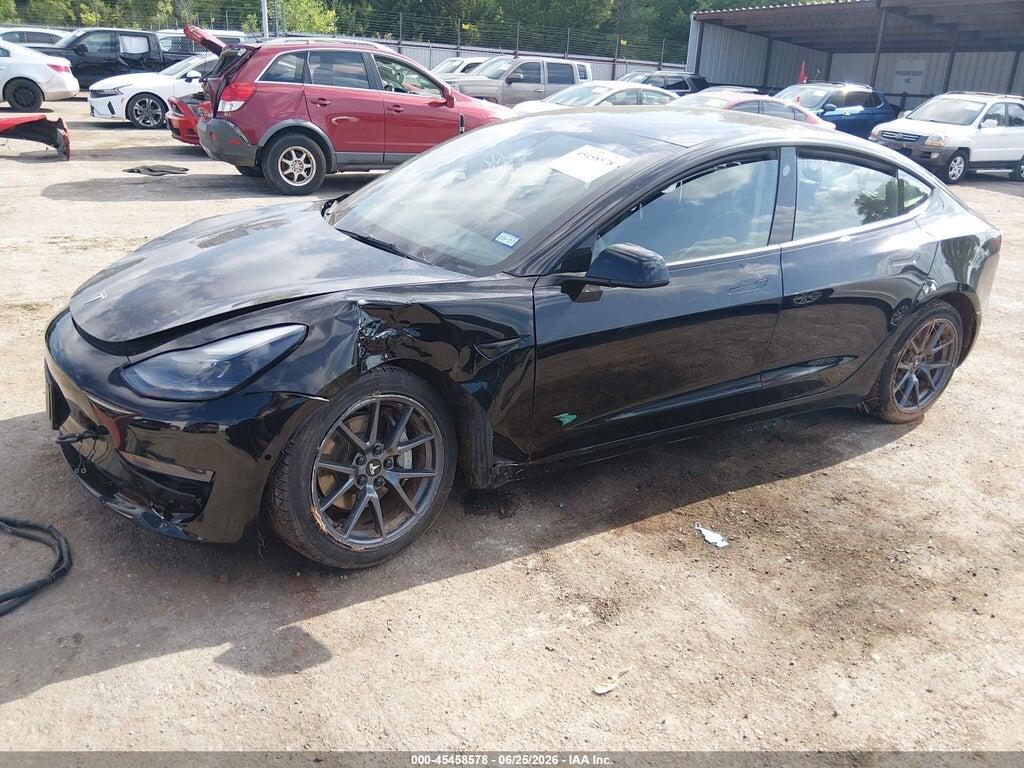 5YJ3E1EAXNF286180 2022 TESLA MODEL 3 photo no. 2