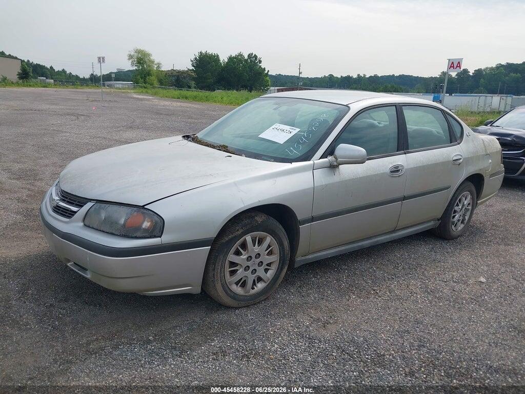 2G1WF52E959268520 2005 CHEVROLET IMPALA photo no. 2