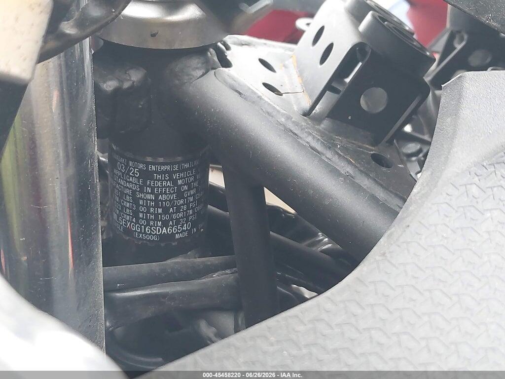 ML5EXGG16SDA66540 2025 KAWASAKI EX500 photo no. 10