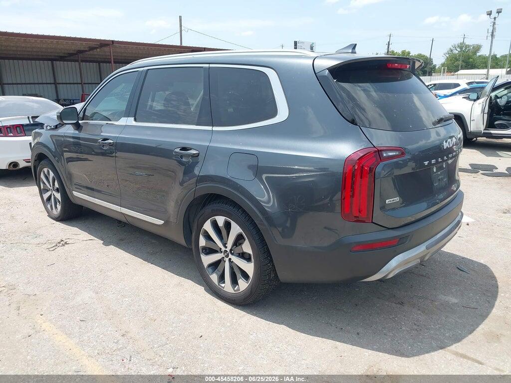 5XYP3DHC8NG211461 2022 KIA TELLURIDE photo no. 3