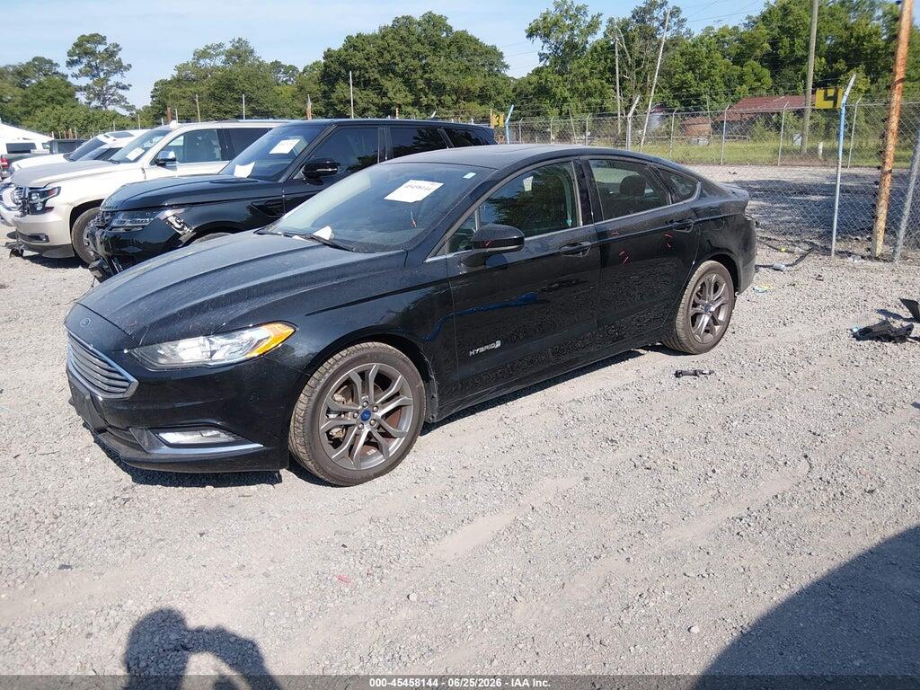 3FA6P0LU3HR300217 2017 FORD FUSION HYBRID photo no. 2